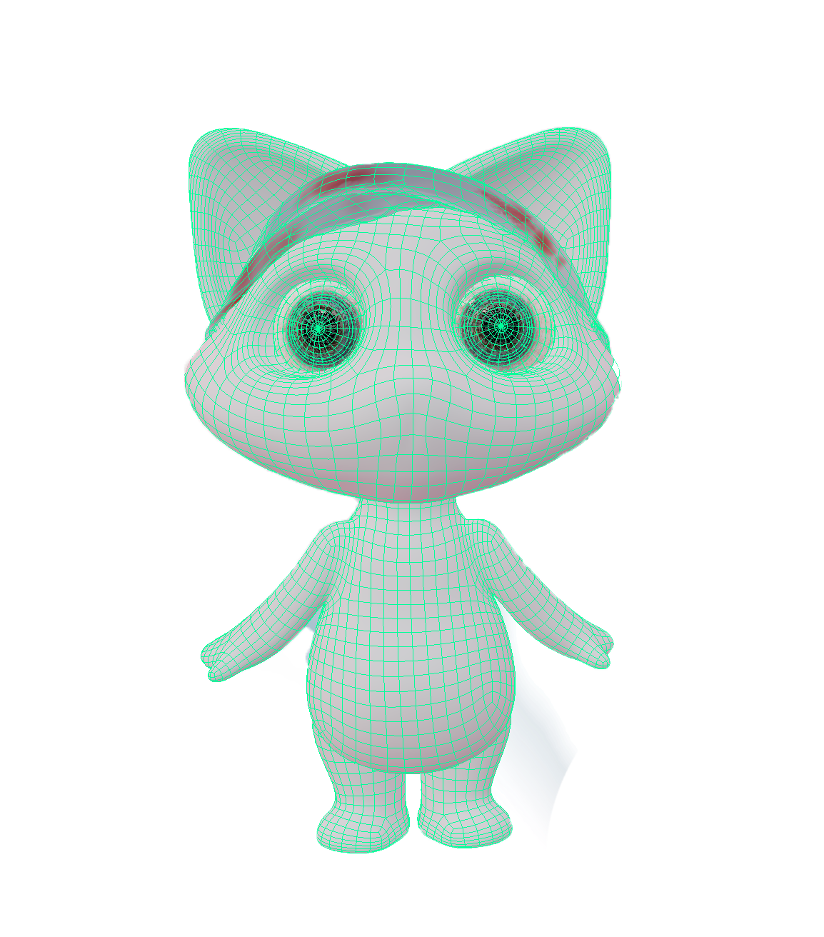 Cat Character Modeling